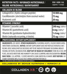 COLLAGEN-X5® 360g/30 Serv, Genius Nutrition - GREEN LIFE CYPRUS