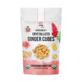 I LOVE ME, Organic Crystallized Ginger Cubes, (200g)