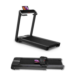 VIKING FITNESS D-50 electric treadmill with digital display and running belt, suitable for home cardio workouts.