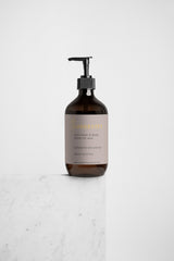 Selfnamed 2-in-1 hair and body wash for men with a clear bottle, showing the product label and a pump dispenser.