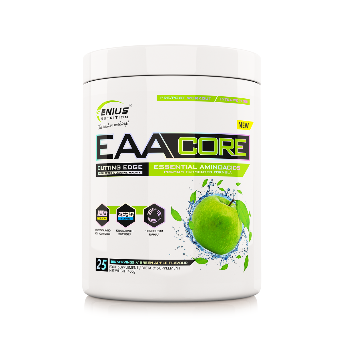 EAACORE 400g/25big Serv, Genius Nutrition