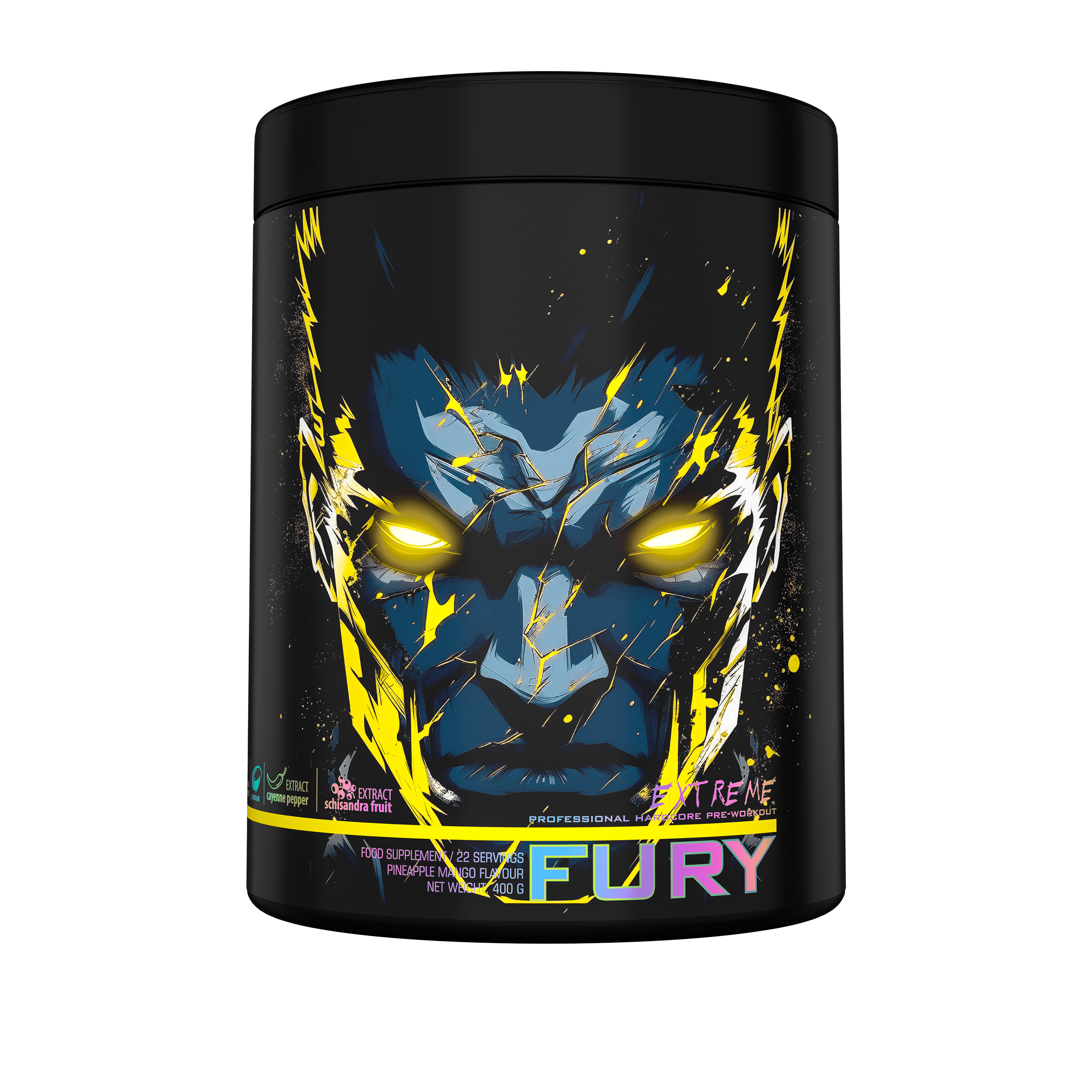 Fury Extreme 400g, Genius Nutrition - GREEN LIFE CYPRUS