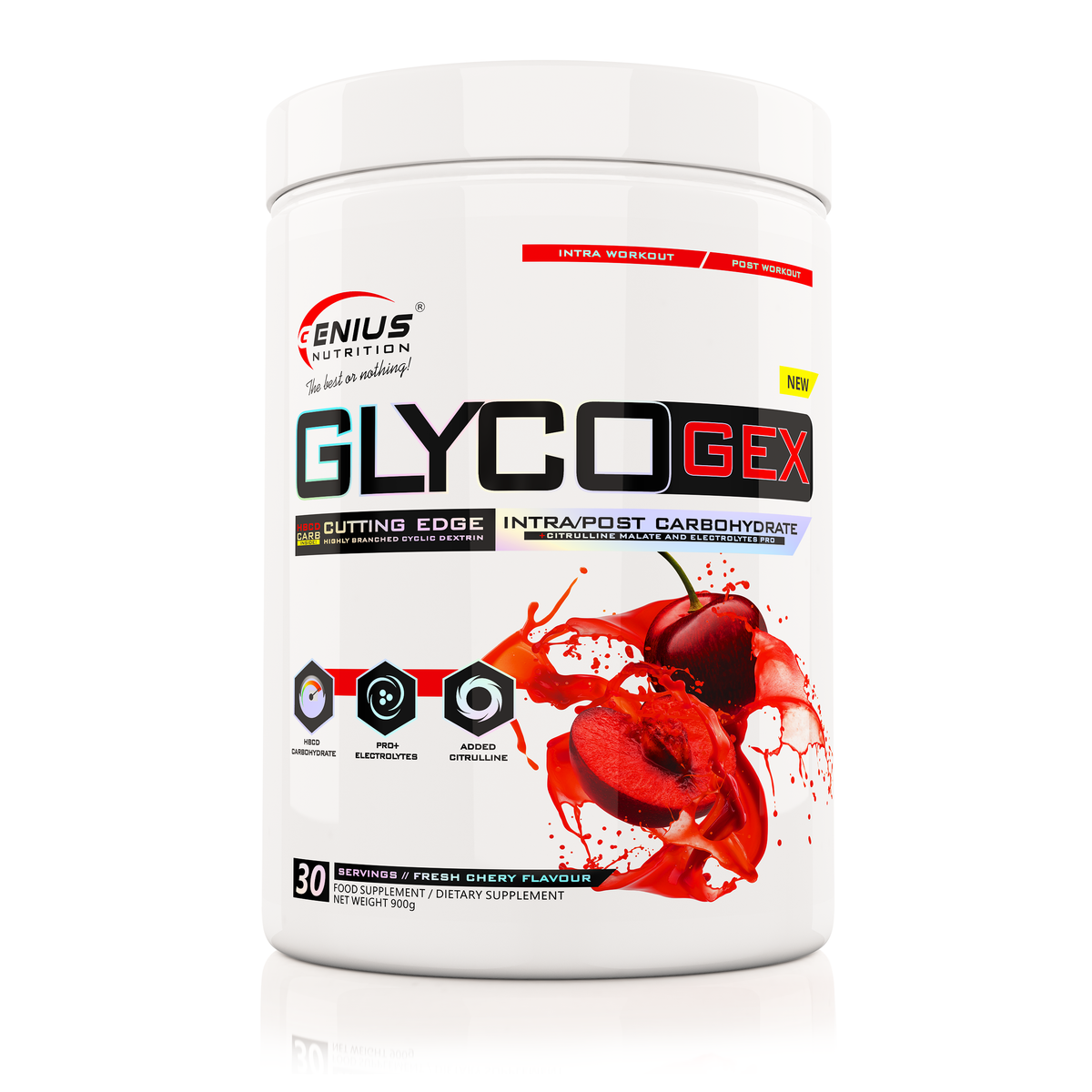 GlycoGex 900г/30 порций, Genius Nutrition 