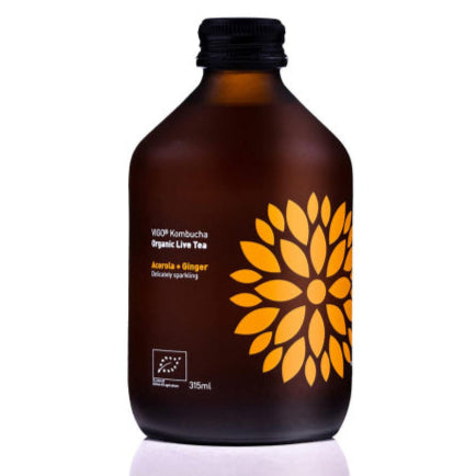 VIGO Kombucha Longbrew Acerola & Ginger 330ml - GREEN LIFE CYPRUS