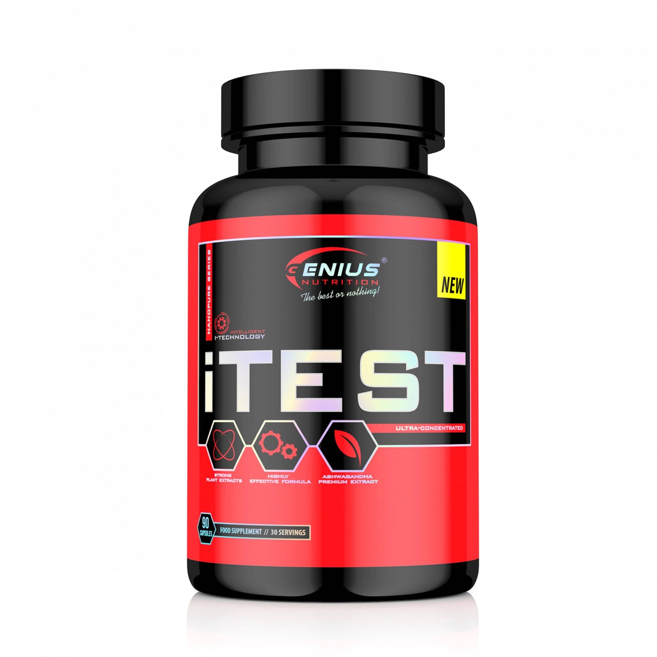 iTest 90caps, Genius Nutrition - GREEN LIFE CYPRUS