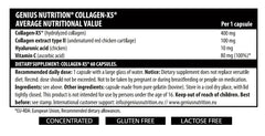 COLLAGEN-X5 60 Caps/60 Serv, Genius Nutrition 