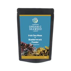 Connemara, BIO Irish Seamoss &amp; Bladderwrack Powder, 50 γρ