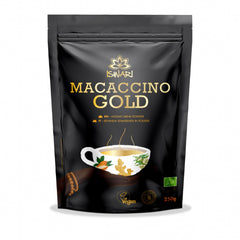 Iswari, BIO Macaccino Gold, Χωρίς γλουτένη, 250 γρ