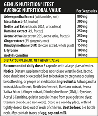 iTest 90caps, Genius Nutrition 