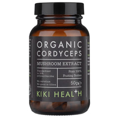 Kiki Health, βιολογικό εκχύλισμα μανιταριού Cordyceps σε σκόνη, 50 γρ 