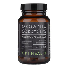 Kiki Health, βιολογικό εκχύλισμα μανιταριού Cordyceps, 60 Vegicaps 