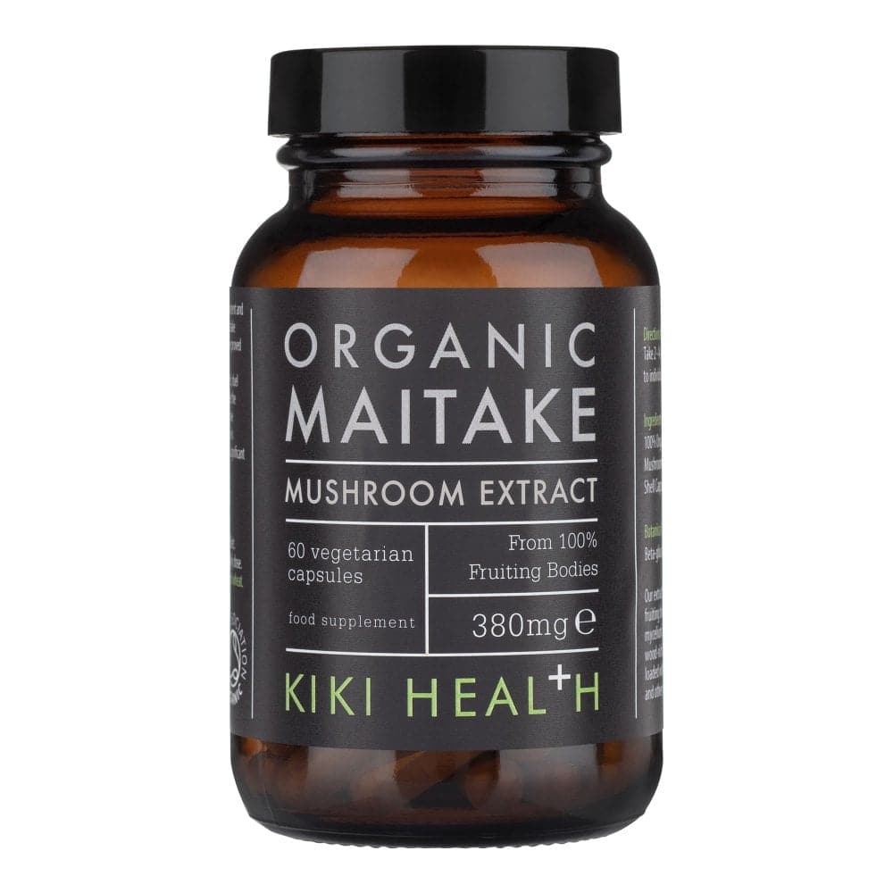 Kiki Health, Organic Maitake Mushroom Extract, 60 Vegicaps - GREEN LIFE CYPRUS