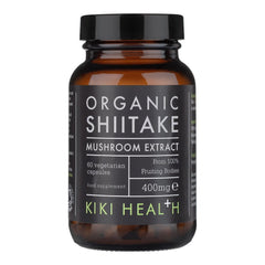 Kiki Health, Organic Shiitake Mushroom Extract, 60 Vegicaps