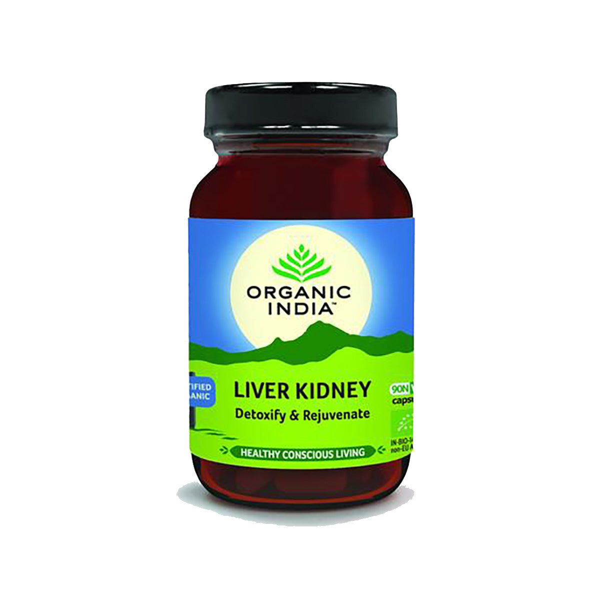 Organic India, BIO Liver-Kidney Care 90 Κάψουλες