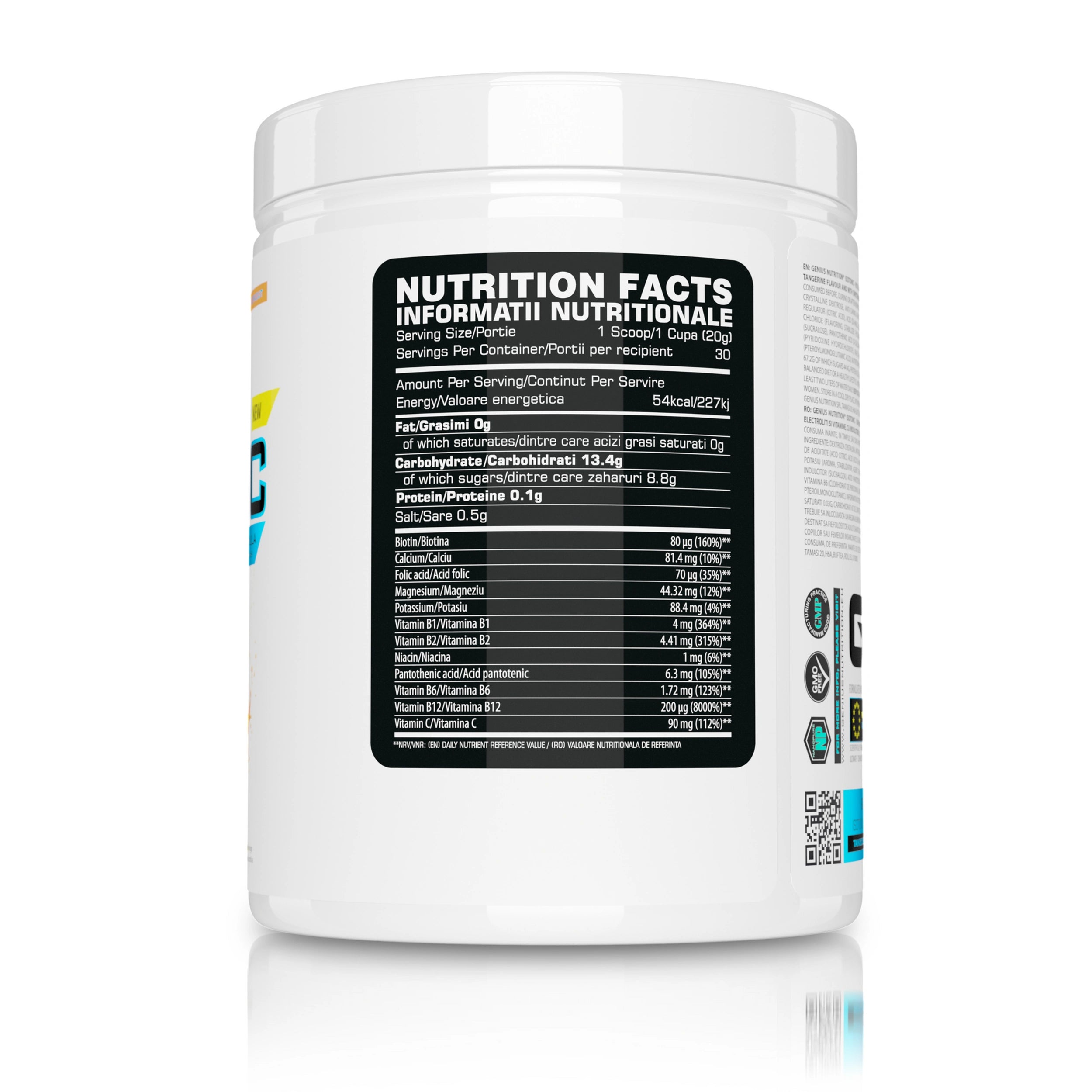 ISOTONIC 600G/30SERV, Genius Nutrition 