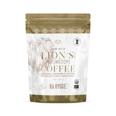 Rå Hygge, BIO Lions Mane Mushroom Coffee, Espresso Ground, 227g