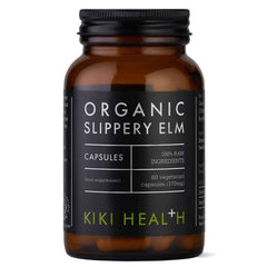 Kiki Health, Organic Slippery Elm, 60 Vegicaps - GREEN LIFE CYPRUS