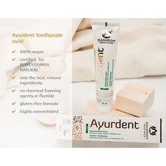 Maharishi Ayurveda, Ayurdent Toothpaste Mild, 75 ml - GREEN LIFE CYPRUS
