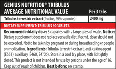 Tribulus 90tabs/30 Serv, Genius Nutrition 