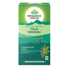 Organic India, BIO Tulsi Original Tea, 25 Infusion Bags - GREEN LIFE CYPRUS
