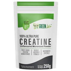 2+ 1 FREE 🎉 Green Life 100% Ultra Pure Creatine – 250g - GREEN LIFE CYPRUS