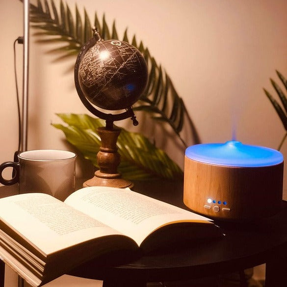 GISA Wellness – Woody Glass and wood diffuser