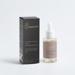 Longevity, Rosemary Hair & Scalp Strengthening Oil