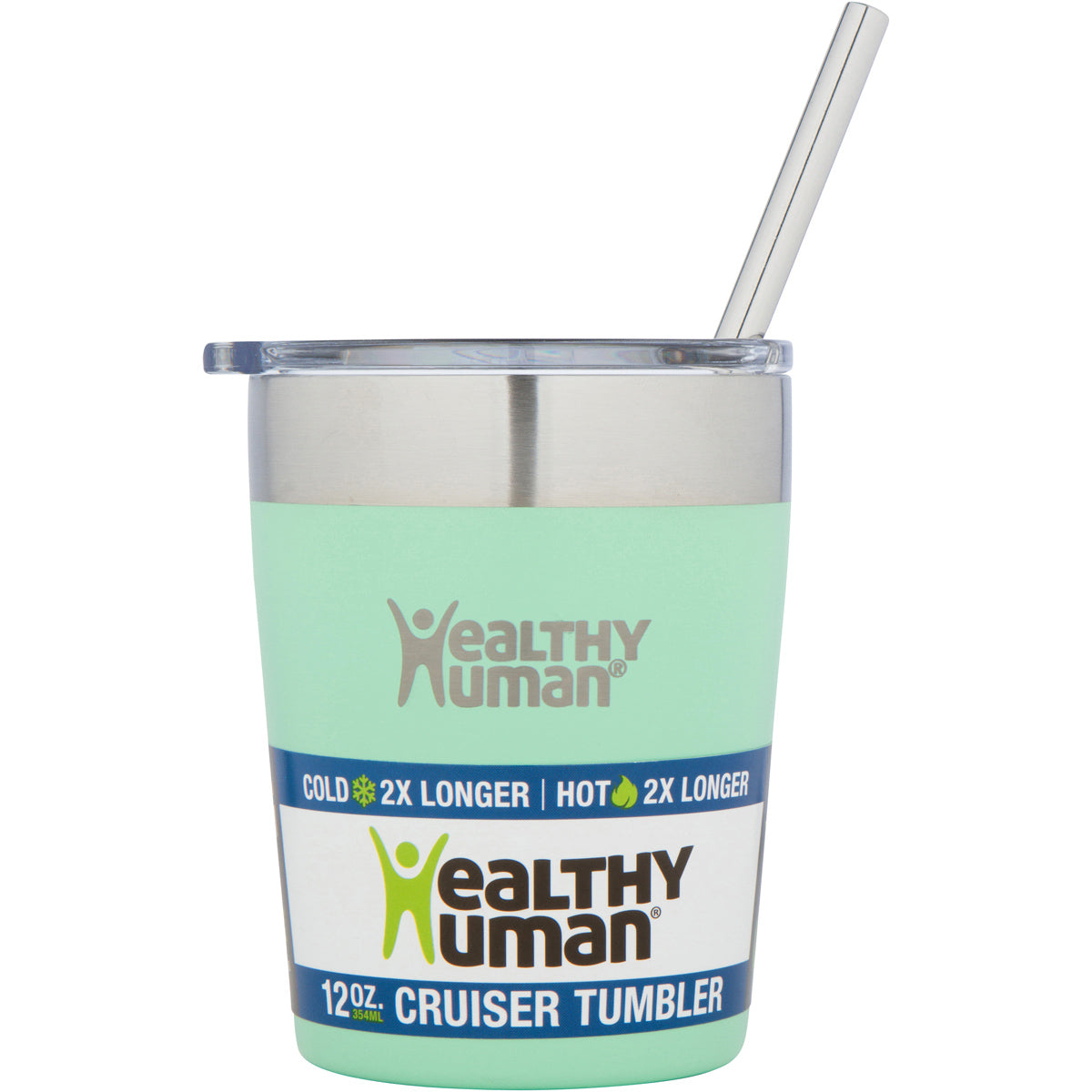 Cruiser Tumbler 12oz/354ml-Neo Mint - Healthy Human