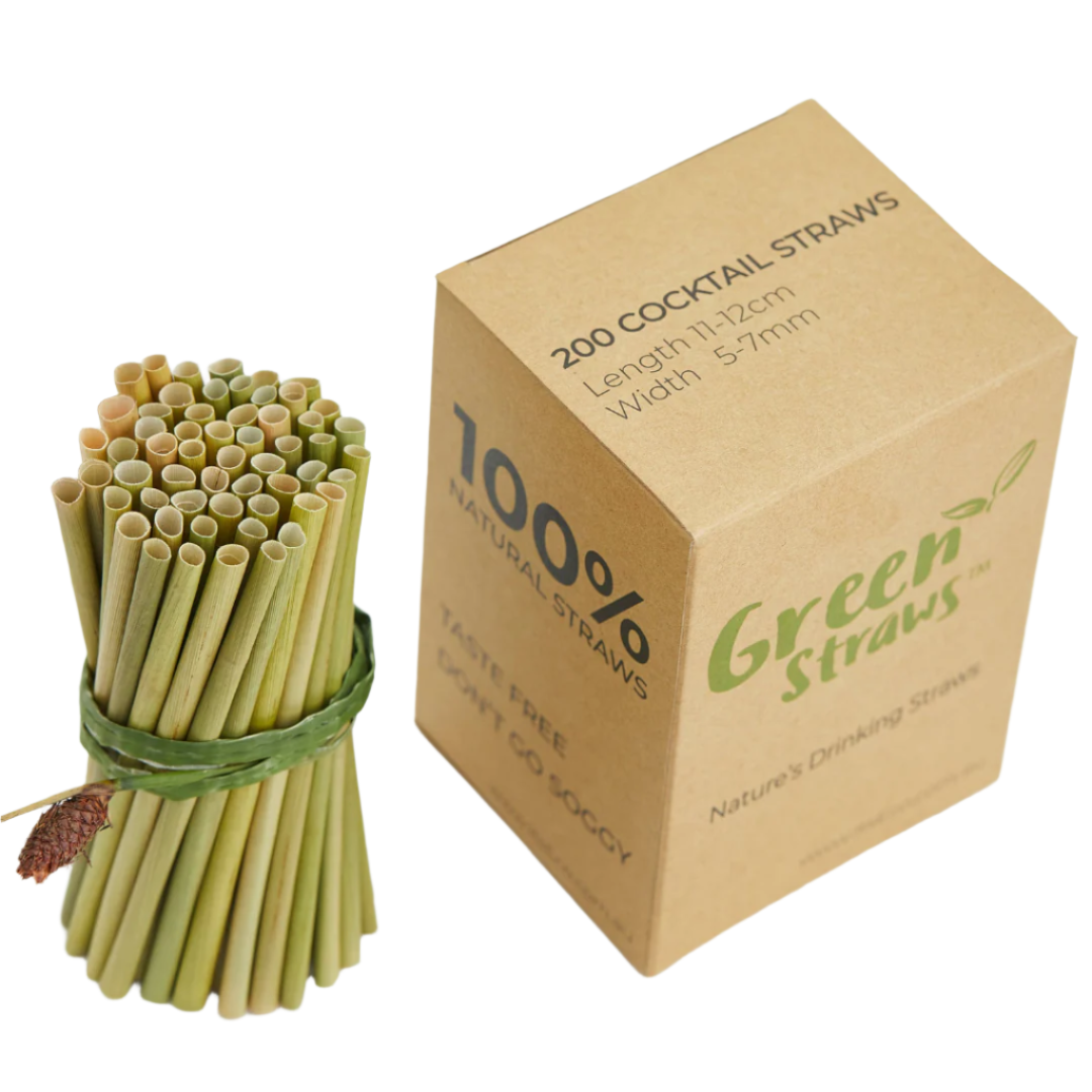 GREEN STRAWS 200p 15cm