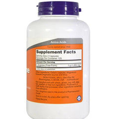 Now Foods, L-Arginine, 500 mg, 100 Capsules - GREEN LIFE CYPRUS