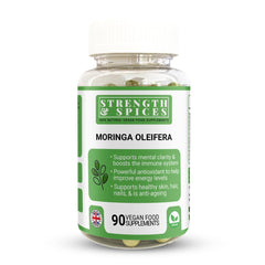 Moringa Oleifera 700mg 90 capsules- Strength & Spices