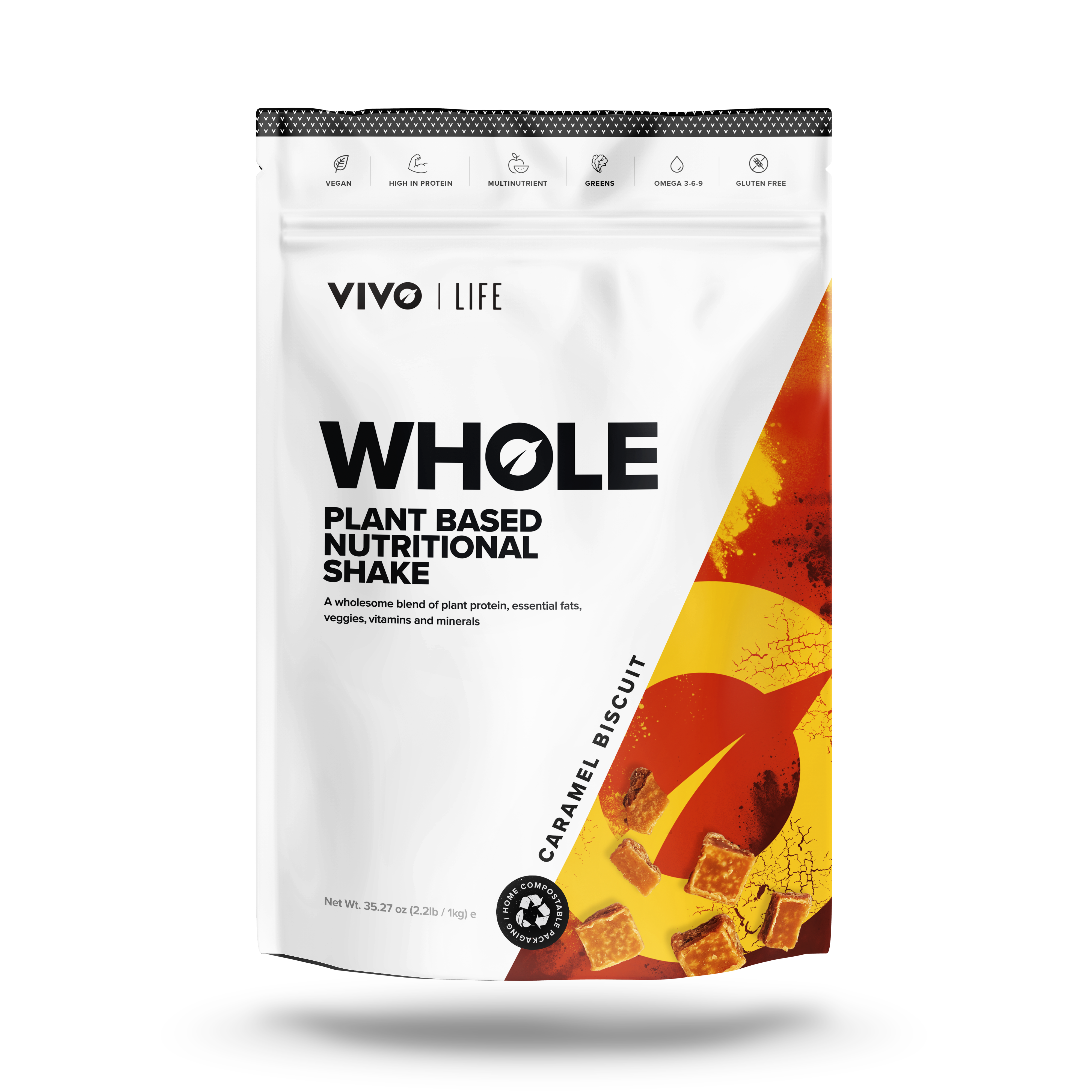 WHOLE Plant Based Nutritional Shake - GREEN LIFE CYPRUS 