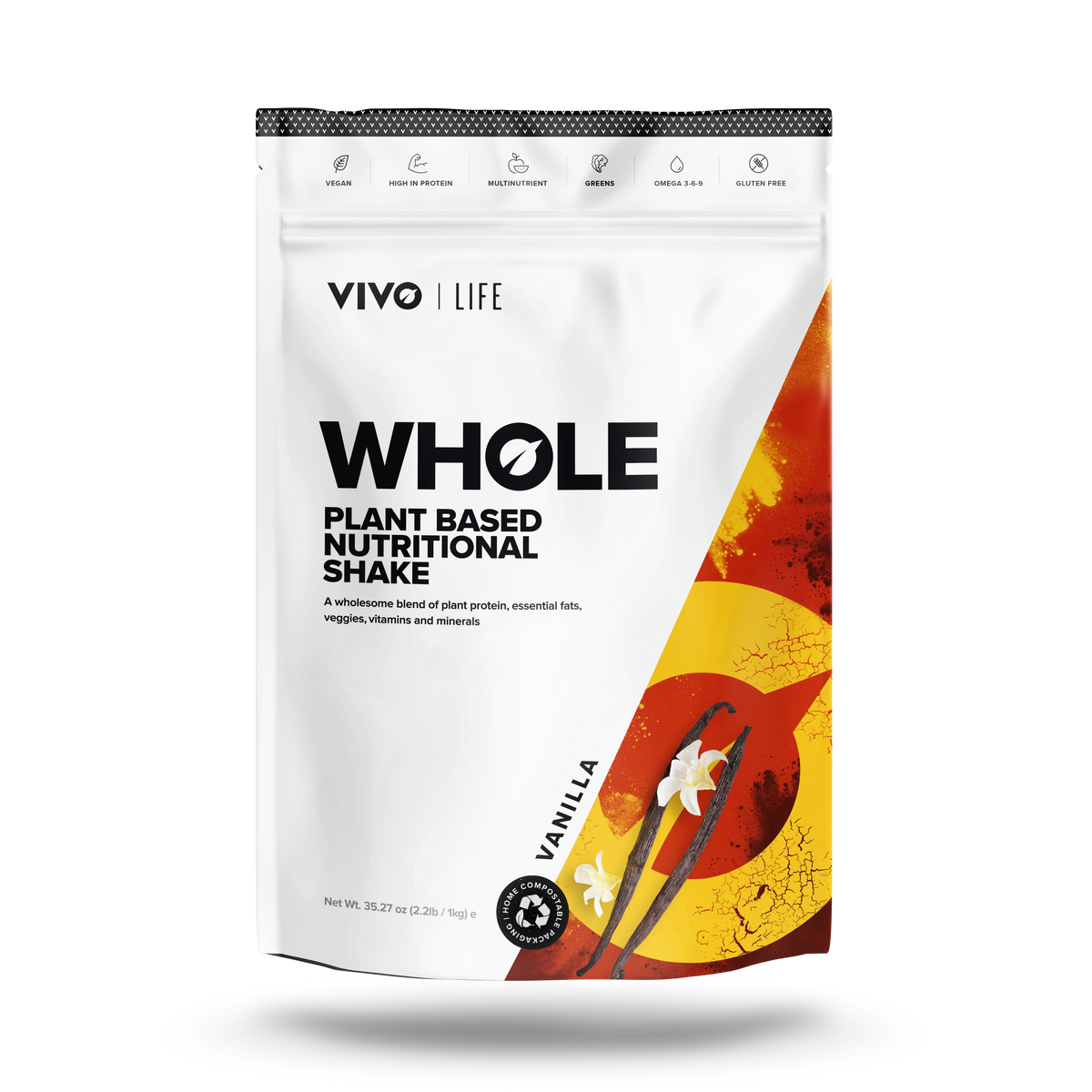 WHOLE Plant Based Nutritional Shake - GREEN LIFE CYPRUS 