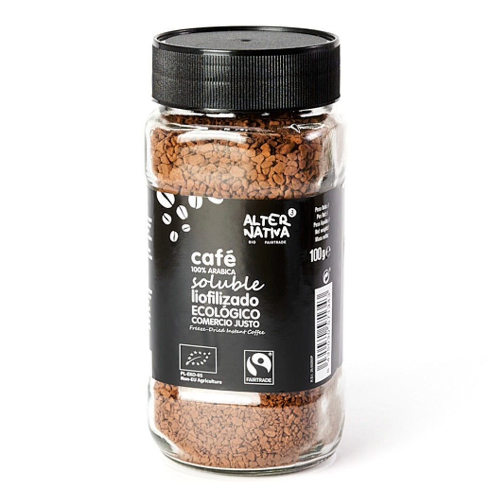 Alternativa3, BIO & Fair Trade Freeze-Dried Instant Coffee, 100g