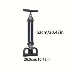 Adjustable Resistance Tension Rope with Pedal & Handle