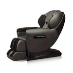 Black A-38 iREST massage chair by VIKING FITNESS with padded armrests, control panel, and sleek modern design.