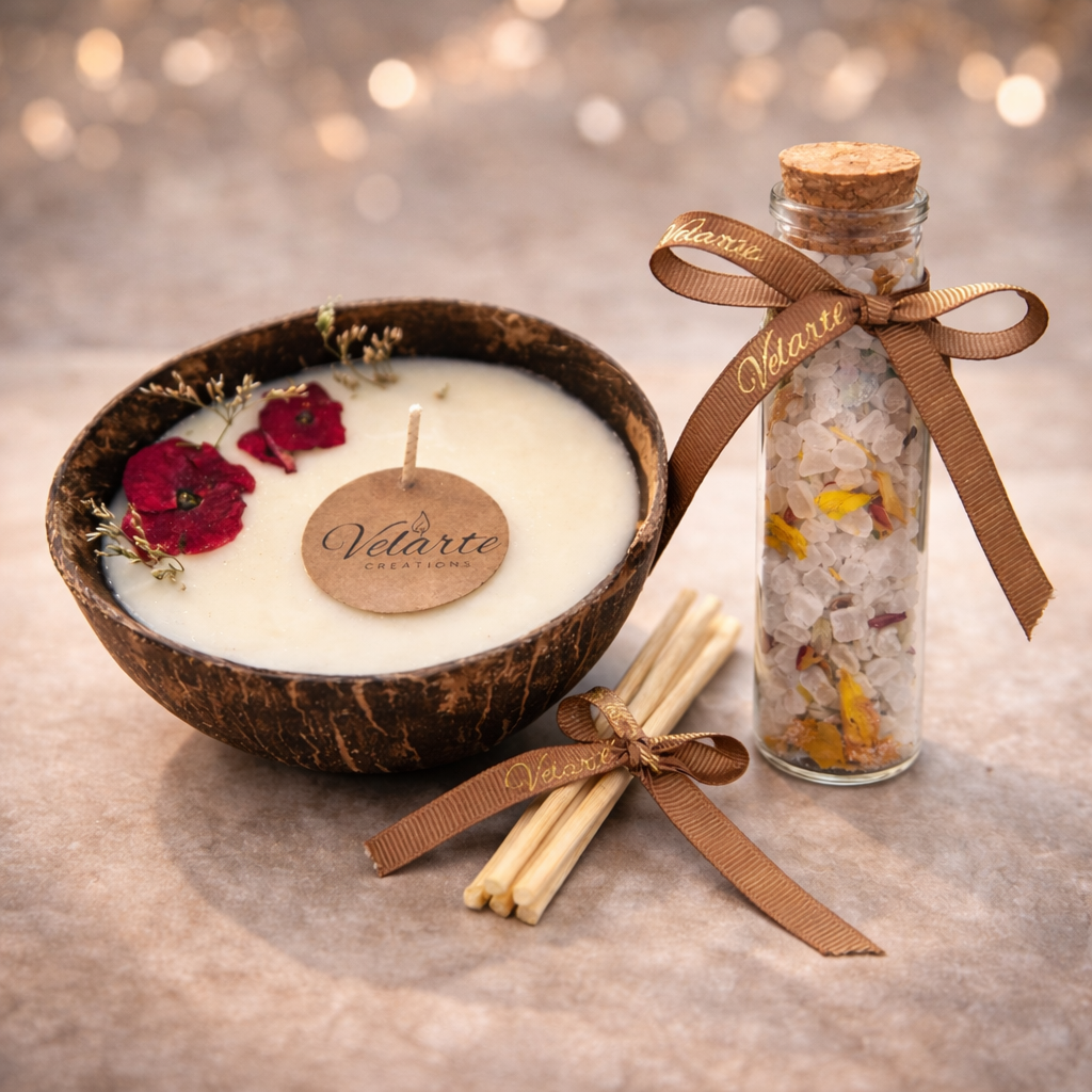 Velarte Mini Ritual Box – Rose Blossom - GREEN LIFE CYPRUS