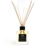 AW GIFTS 200ml Lime & Ginger essential oil reed diffuser, decorative accessory with a glass bottle and reed sticks.
