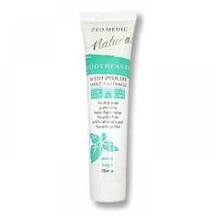 🌿 Zeo-Medic Natural Toothpaste with Zeolite  Mint & Sage Flavor | 75 ml