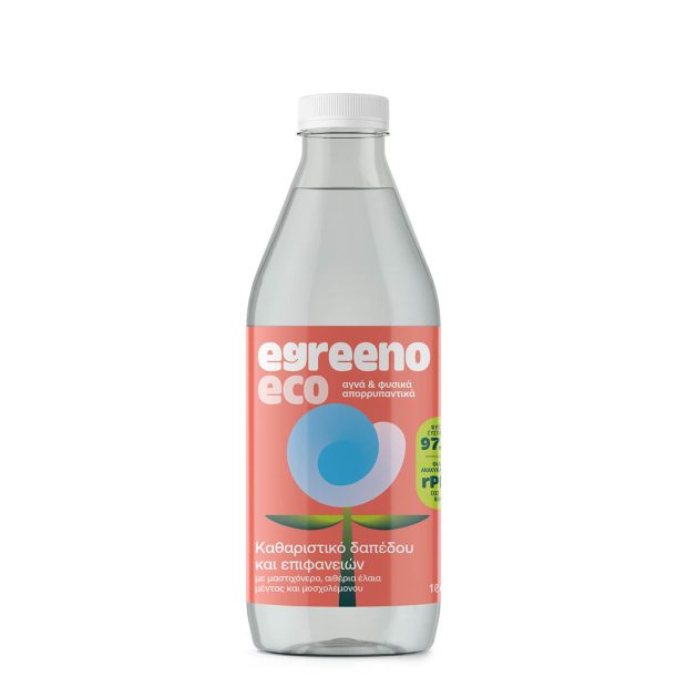 Floor & Surface Cleaner Egreeno Eco (Mastic Water & Essential Oils) / 1L