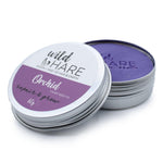 Wild Hare Solid Shampoo by AW GIFTS, orchid scented hair care bar in a 60g solid form, ideal for nourishing and cleansing hair.