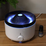 AW Gifts large volcano effect aroma diffuser plug-in accessory in two colors, with a distinctive volcanic design for home scenting.