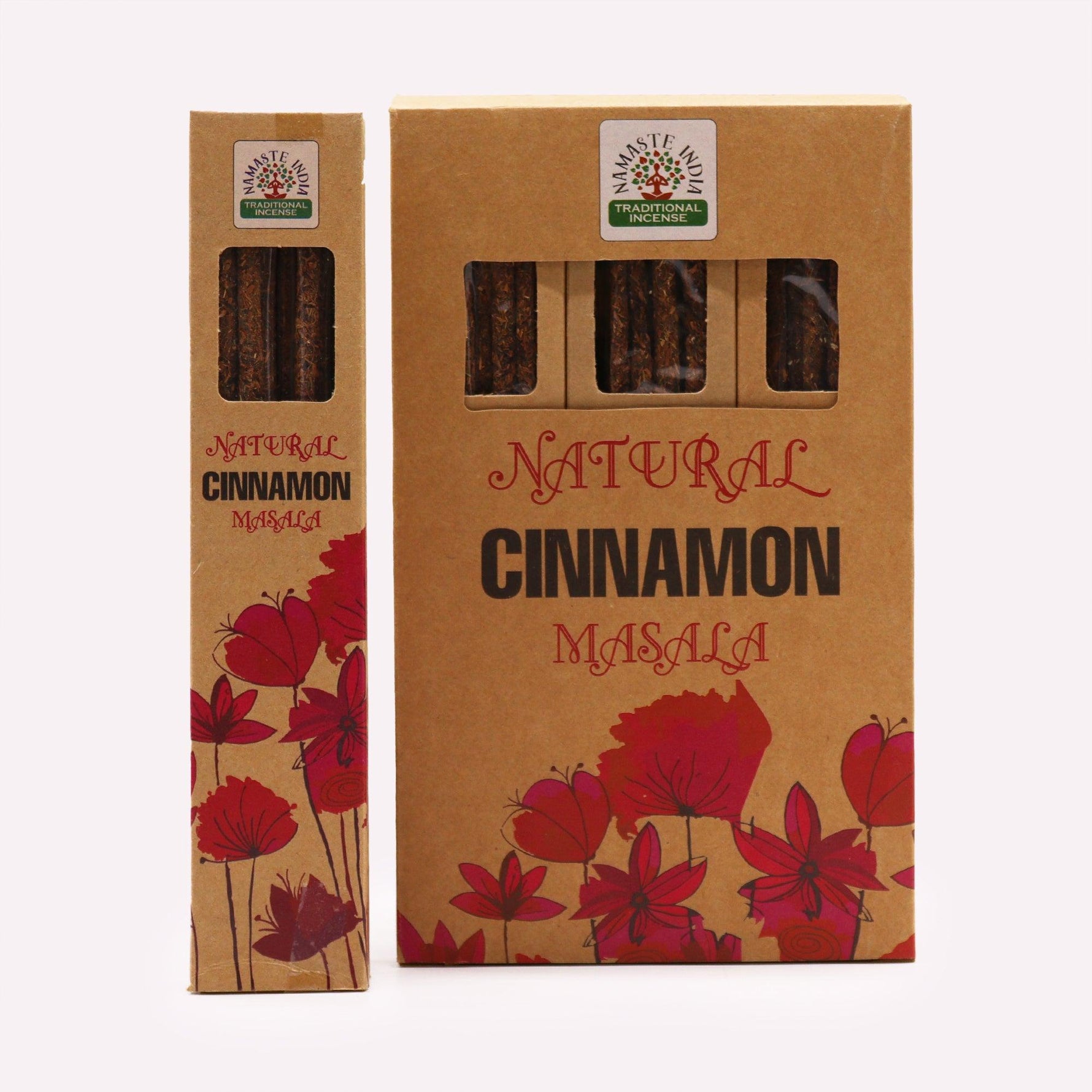 AW GIFTS Natural Botanical Masala Incense stick with cinnamon scent, showcasing traditional incense accessory for aromatic use