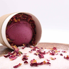 Premium Single-Piece Ylang Ylang & Ginger Bath Bomb,