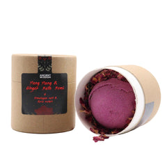 Premium Single-Piece Ylang Ylang & Ginger Bath Bomb,