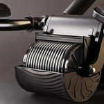TEMU ab roller wheel with attached knee mat for core workouts and abdominal exercises.