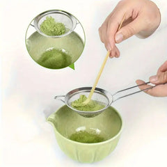 Japanese Matcha Whisk Bamboo (Chasen) with Tea Spoon (Chashaku)