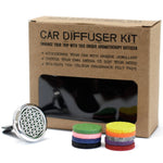 AW GIFTS Car Diffuser Kit with Flower of Life design, 30mm accessory for aromatic scent diffusion in vehicles.