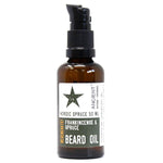 AW Gifts Nordic Spruce Beard Oil bottle, 50ml, hair care product designed to regenerate and nourish facial hair.