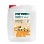 Egreeno Baby Hand Wash in a 5L container, fragrance-free cream soap with olive oil, gentle for baby's delicate skin.